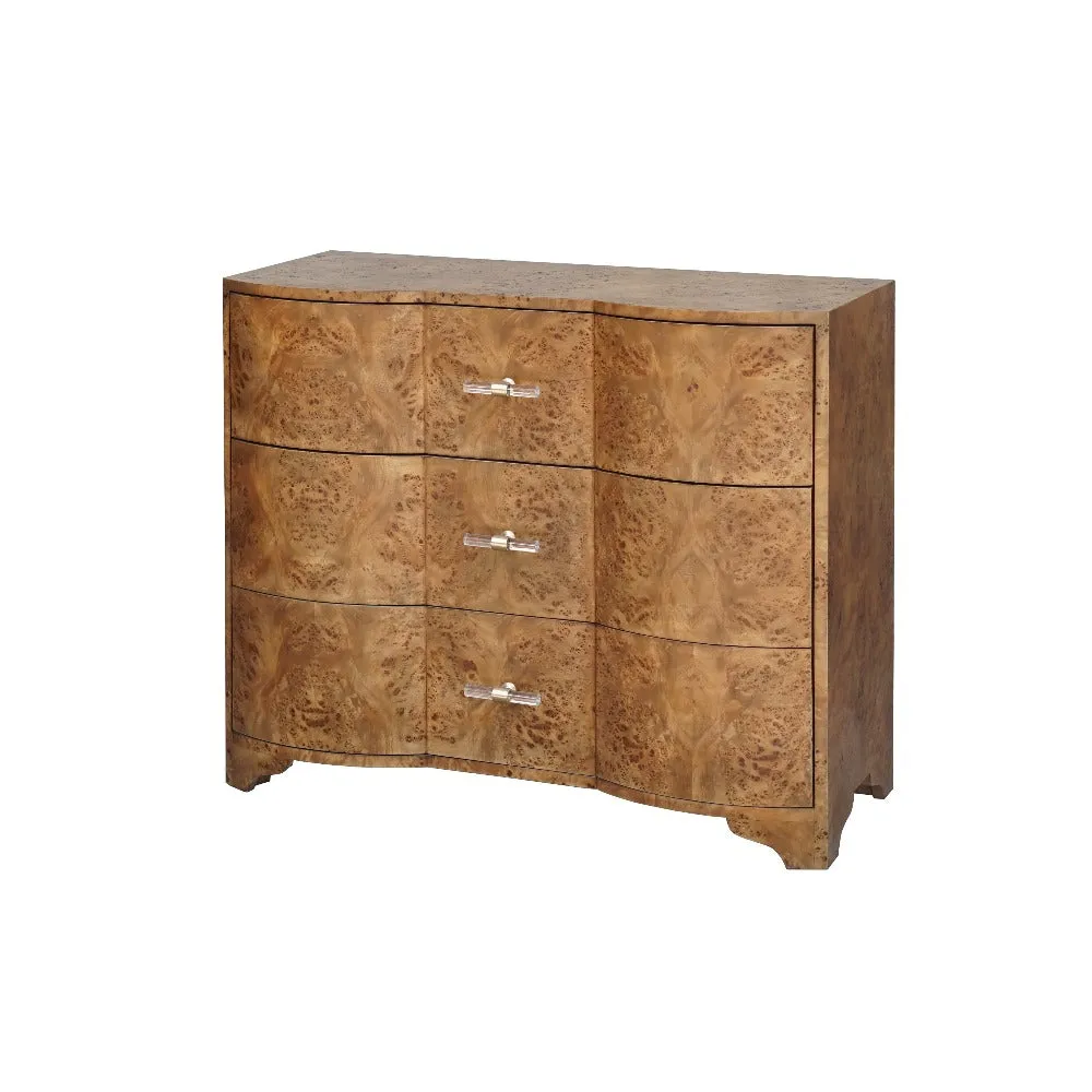 Phillip Dark Burlwood Chest