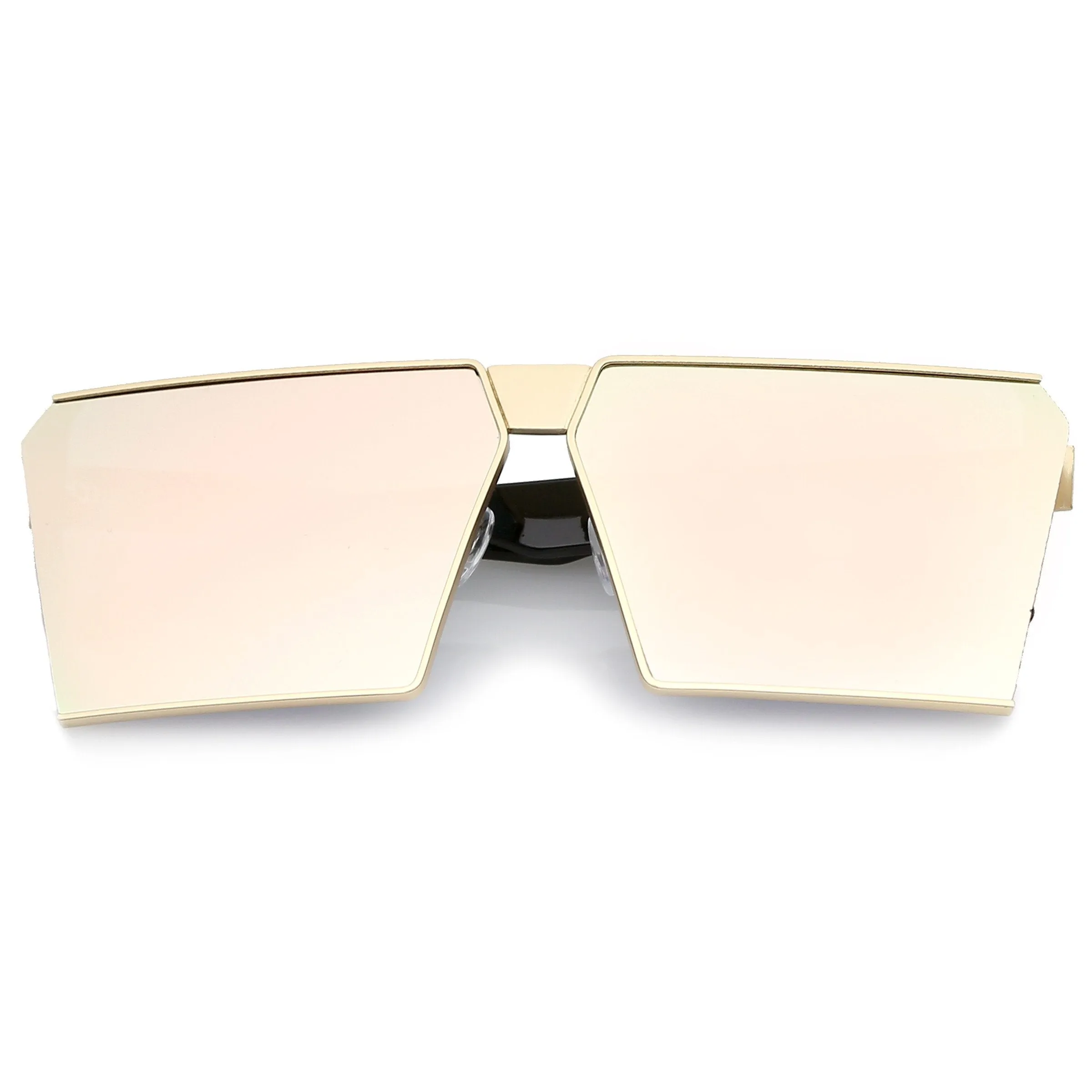 Retro Modern Flat Window Lens Aviator Sunglasses C063