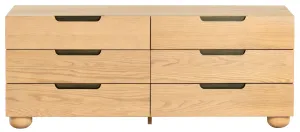 Safavieh Couture Beethoven Wood 6 Drawer Dresser, SFV2172