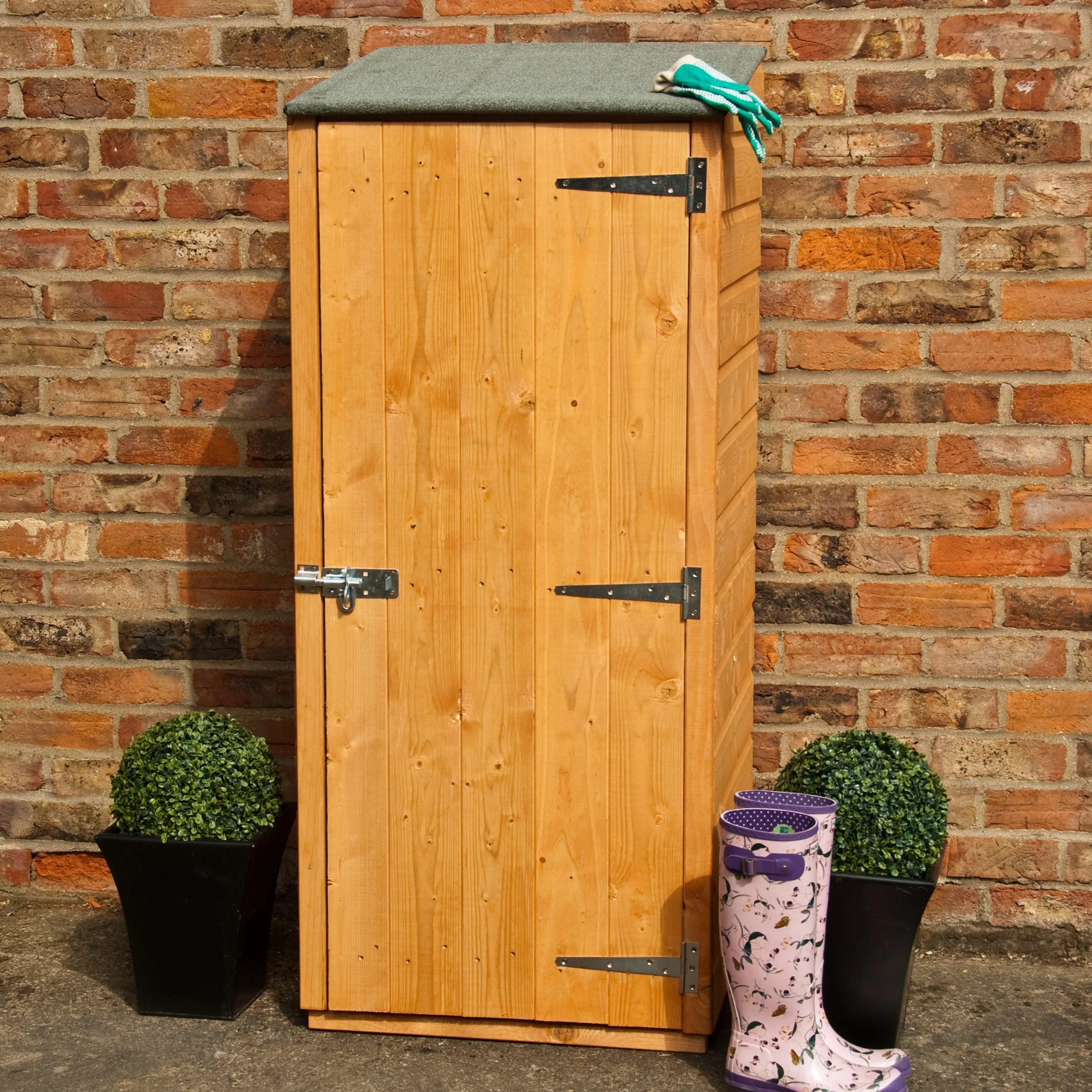 Shire Wentworth 2' x 1' 11" Pent Garden Store - Premium Dip Treated Shiplap