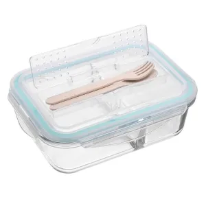 Transparent Design Glass Lunch Box
