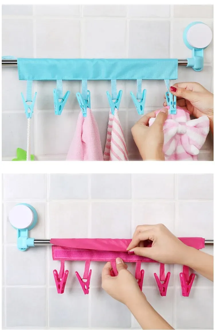 Travel Clothesline Portable Clothes Line