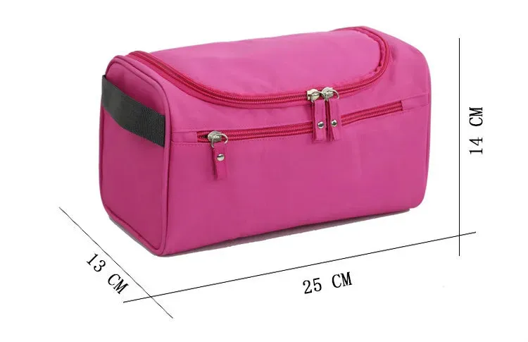 Travel Makeup Organizer Bag With Hanging Hook