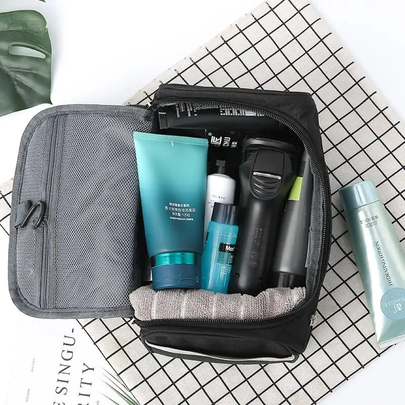 Travel Makeup Organizer Bag With Hanging Hook