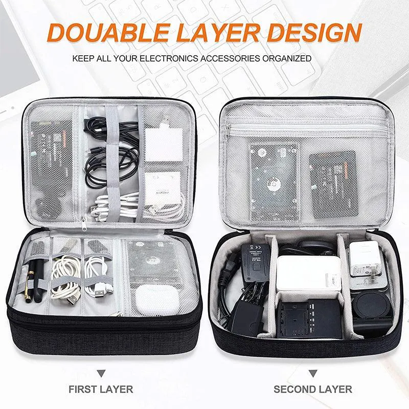 Tyce Travel Organizer - Black