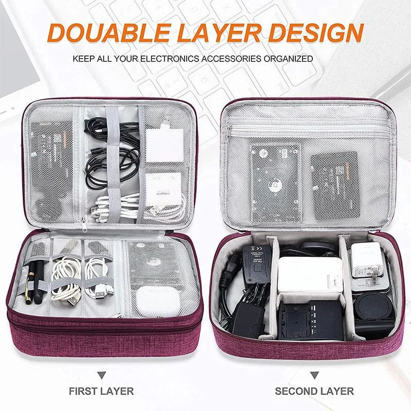 Tyce Travel Organizer - Purple