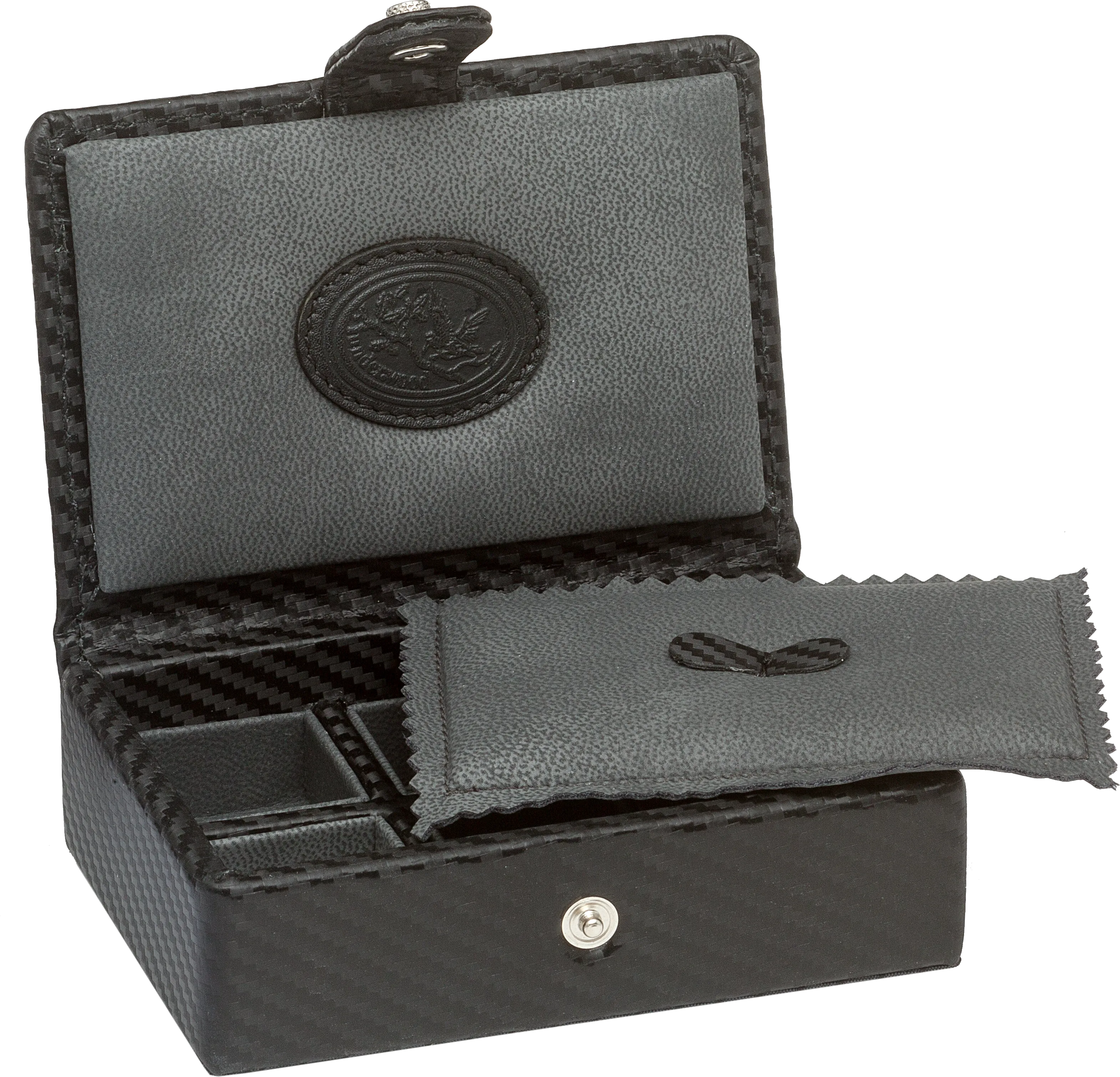UNDERWOOD (LONDON) - 6-Unit Carbon Cufflink Box | UN220/CF