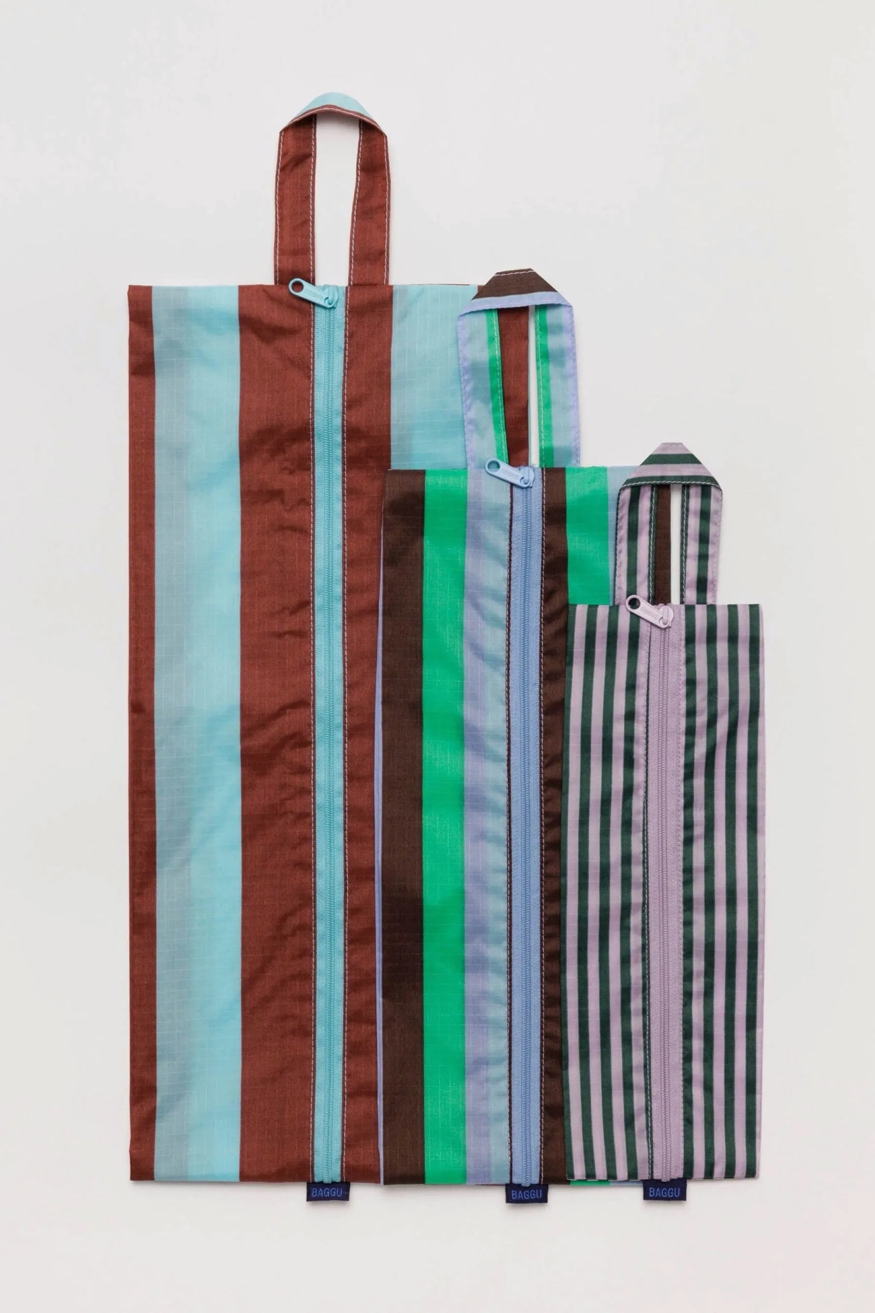 Vacation Stripe Mix 3D Zip Set