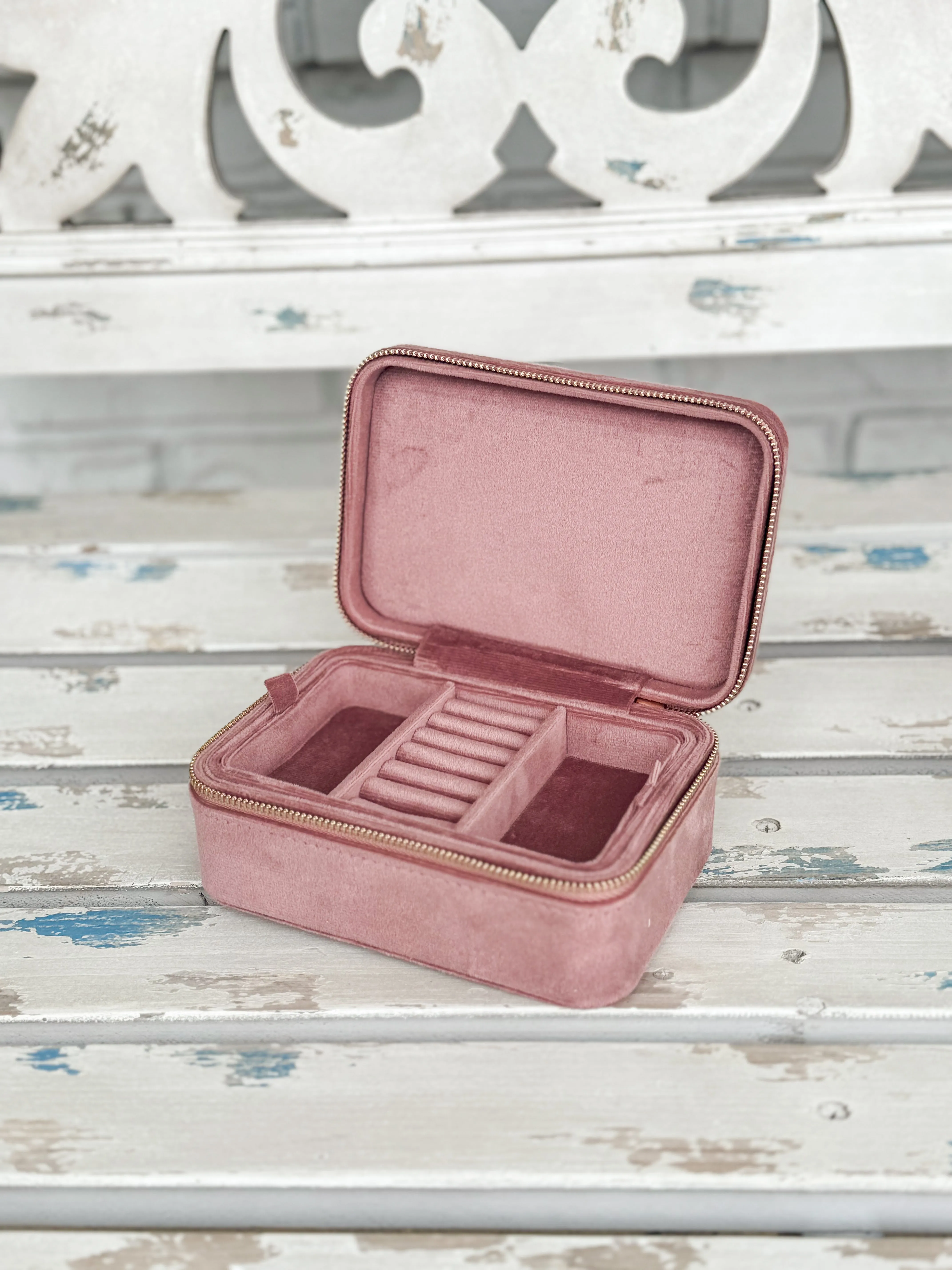 Velvet Rectangle Jewelry Boxes