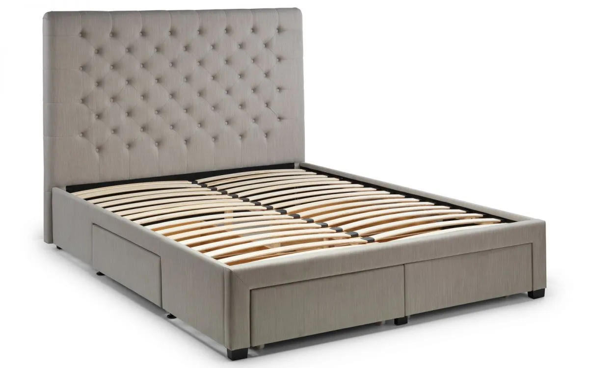 Wiltshire Fabric Storage Bed Frame - 6ft Super King