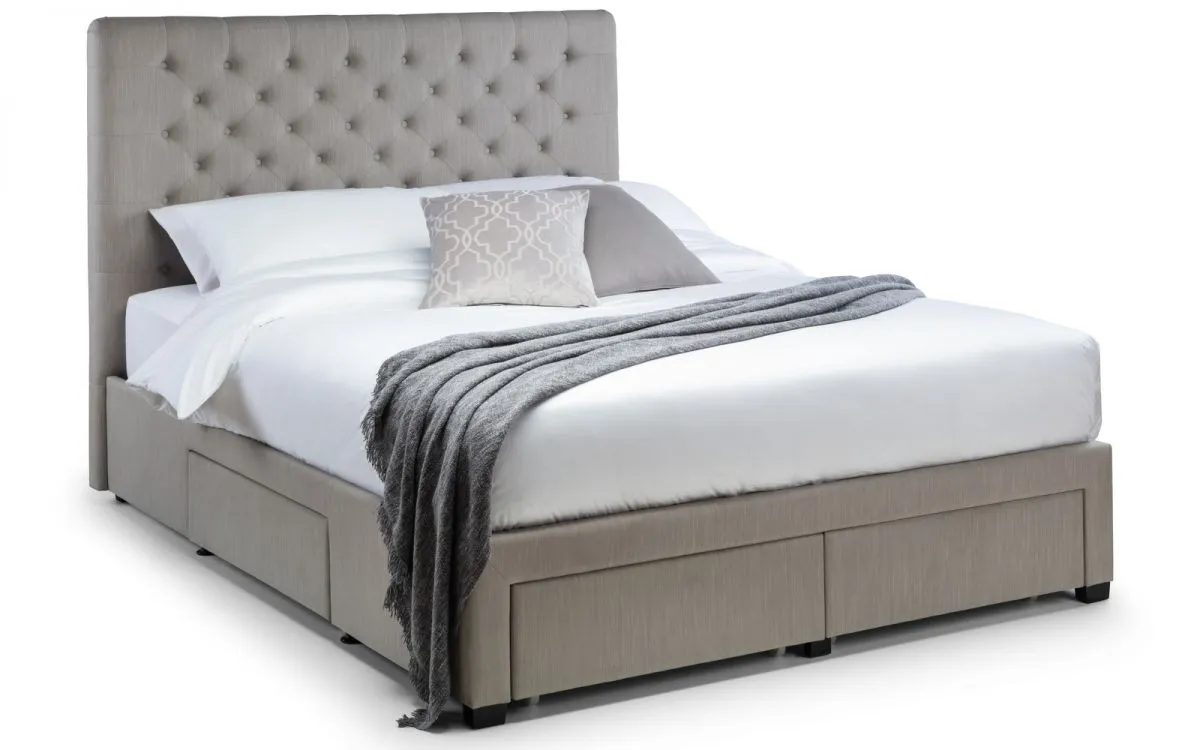 Wiltshire Fabric Storage Bed Frame - 6ft Super King