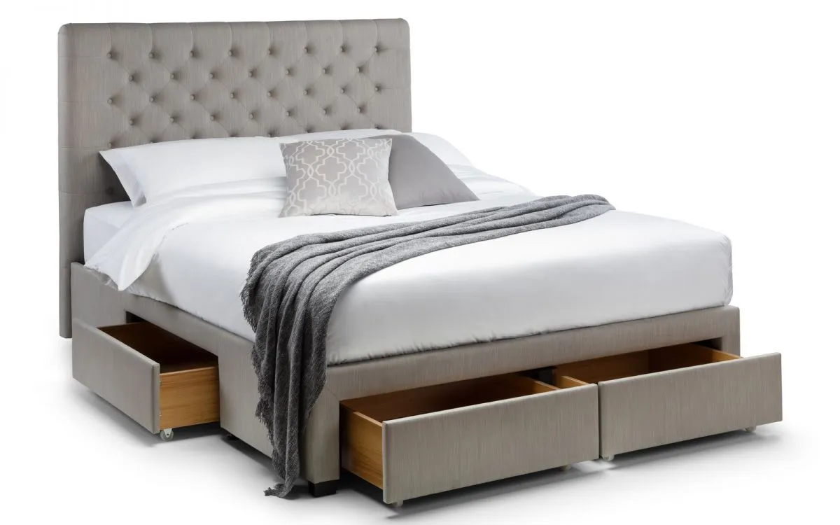 Wiltshire Fabric Storage Bed Frame - 6ft Super King