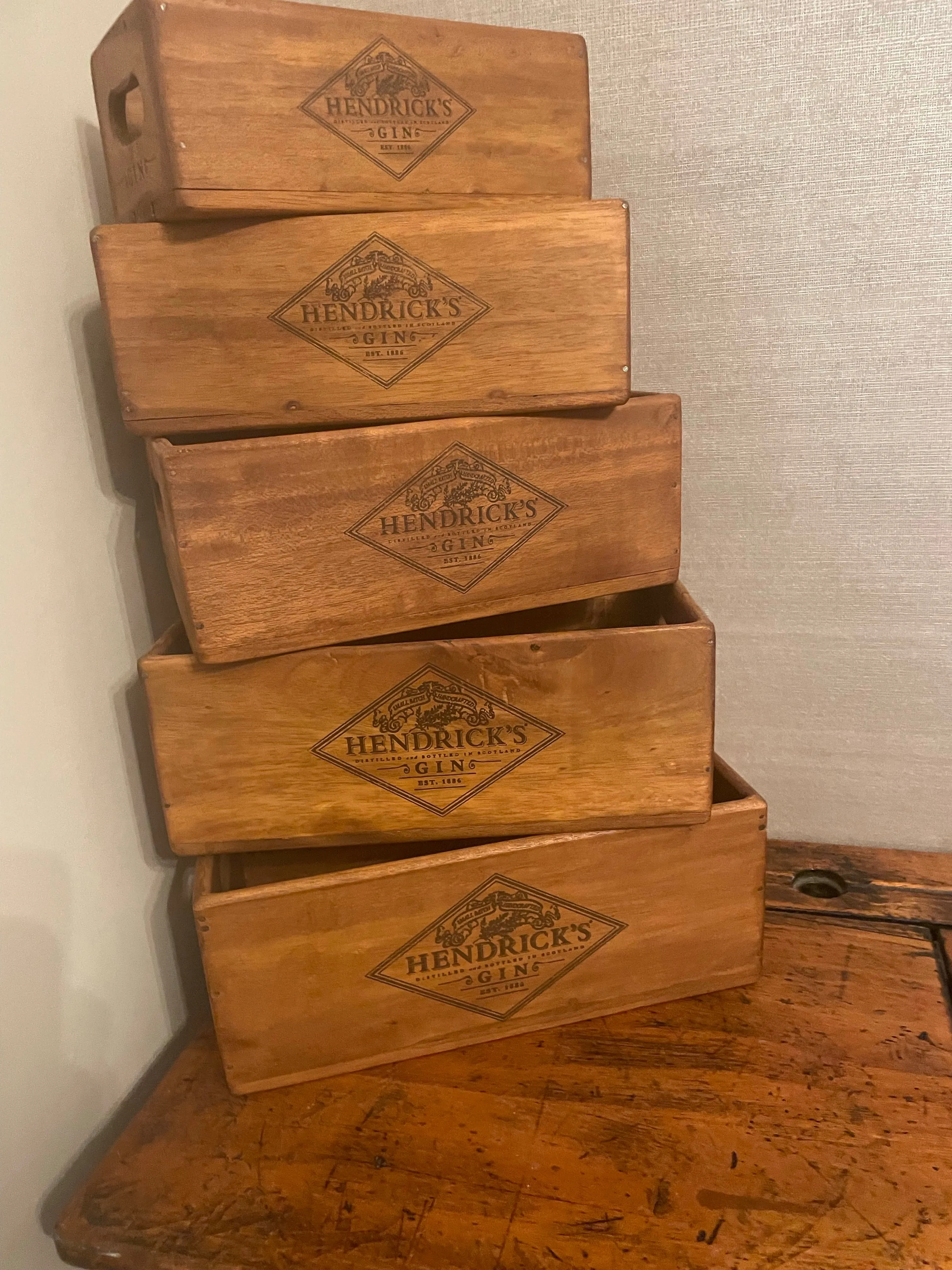 Wooden Boxes - 5 Sizes